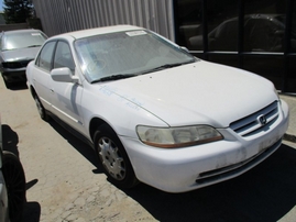 2001 HONDA ACCORD LX WHITE 2.3L AT A16378